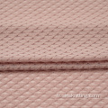 Tissu en tricot jacquard poly coton Span